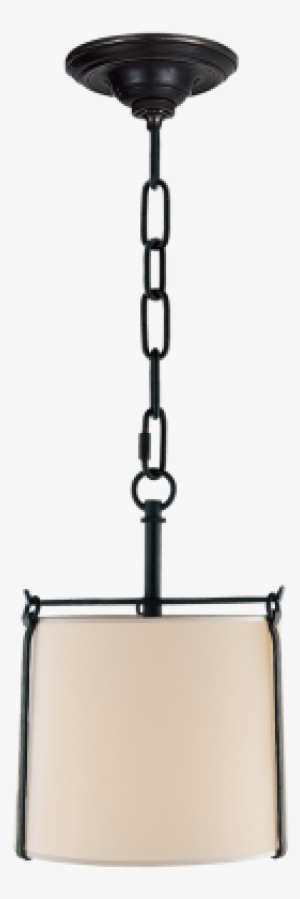 Aspen Small Hanging Shade In Black Rust With Natural - Studio Aspen 1 Light Hanging Shade