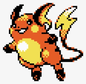 Random Image From User - Raichu Perler Bead Pattern