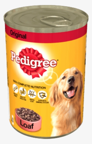 Pedigree® Tin Original In Loaf - Pedigree Tin Dog Food