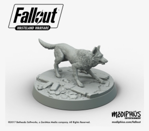 Fo Promo Dogmeat No Background Black Text Low Res Orig - Fallout Wasteland Warfare Mirelurk