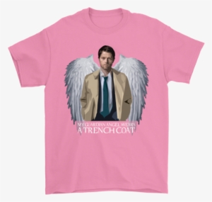 My Guardian Angel Wears A Trench Coat - My Favorite Cheerleader Calls Me Mom