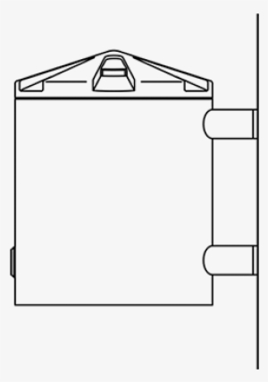 Concourse Cigarette Butt Bin - Technical Drawing