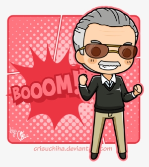 Stan Lee Chibi Pon By Crisuchiha - Stan Lee Chibi