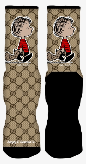 Supply & Demand-linus Gucci Blanket Custom Socks - Gucci Blanket