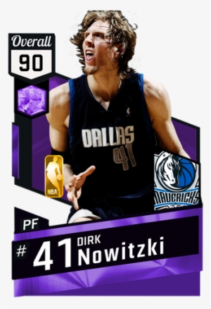 '03 Dirk Nowitzki Amethyst Card - Nba 2k17 Baron Davis
