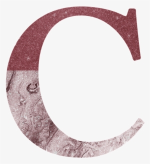 Letter C Images - Rose Gold Letter C