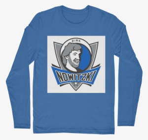 Aerredoval Dirk Nowitzki Long Sleeve T-shirt - Rawlings Dallas Mavericks Big Boy 8 Inch Softee Basketball