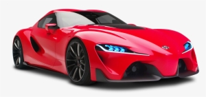 Red Toyota Ft1 Sports Car Png Image Pngpix - Toyota Ft1
