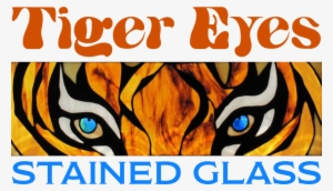 Tiger Eyes Stained Glass Logo Tiger Eyes Stained Glass - Stained Glass