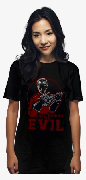 Horrible's Evil School Of Evil - Aggretsuko Glow In The Dark Shirt