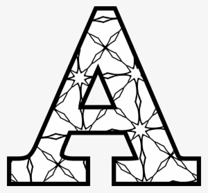 A Awaywiththepixels Png 2048 X 1901 Coloring Pinterest - Letter A To Colour