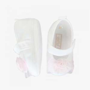 Ballet Shoes In Pink Fabric