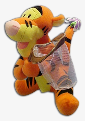 Tigger Plush Toy Butterfly Net Disney Stuffed Animal - Stuffed Toy