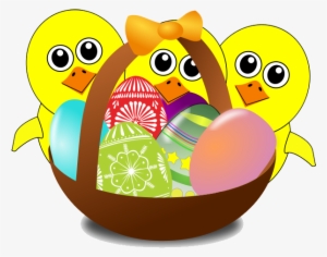 Easter Basket Png Transparent Image - Egg Easter Cartoon