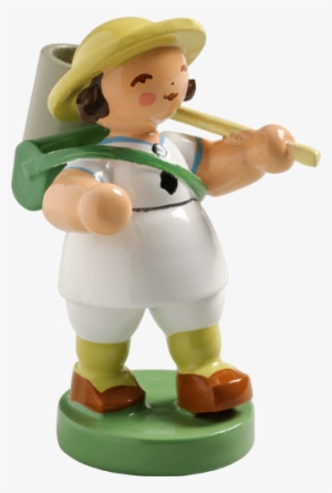 Boy With A Butterfly Net / Retired - Wendt Und Kühn Junge Mit Schmetterlingskescher 541/0/8