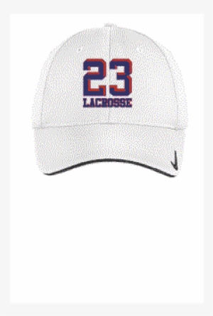 White Nike Dri-fit Mesh Swoosh Flex Sandwich Cap Embroidered - Emblem