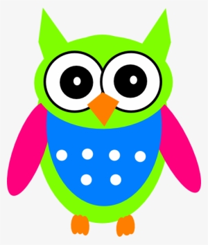 How To Set Use Green Pink Turquoise Owl Icon Png - Pink And Green Owl Clip Art