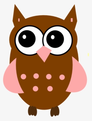 Pink Owl Svg Clip Arts 456 X 599 Px