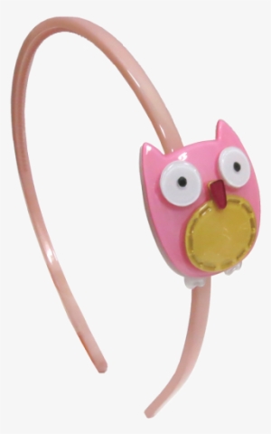 Bo Headband - Pink Owl - Bird