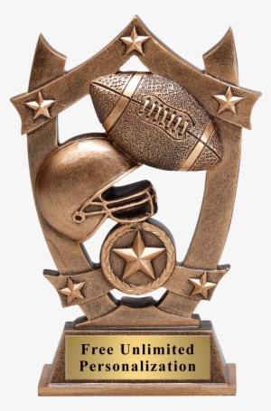 Star Shield Football Trophy