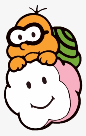 Lakitu Art - Super Mario Bros 3 Lakitu