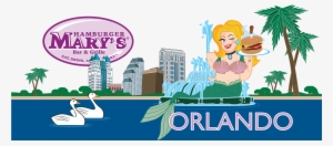 Hamburger Marys Orlando Skyline - Hamburger Mary's Orlando Logo