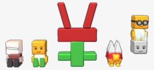 Goomba X1 Koopa Troopa X1 Piranha Plant X1 Spiny X1 - Cartoon