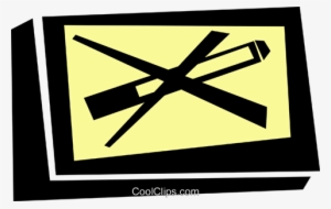 No Smoking Sign Royalty Free Vector Clip Art Illustration