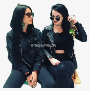 Paigewwe And Her Friend Sticker In Png Wwepaige - Wwe Paige On Twitter