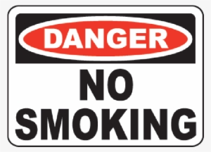 No Smoking - Safety Signages For Welding