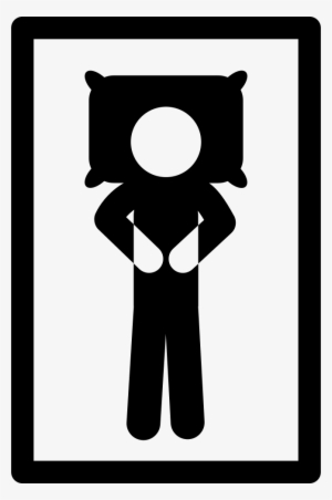 Woman Sleeping Lying On A Bed From Top View Comments - Icono Acostado