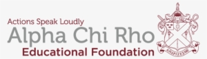 Alpha Chi Rho Educational Foundation Inc - Graphics - 767x227 PNG ...