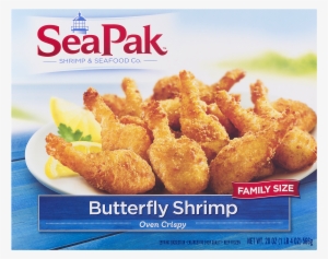 Seapak Butterfly Shrimp, Oven Crunchy - 8 Oz