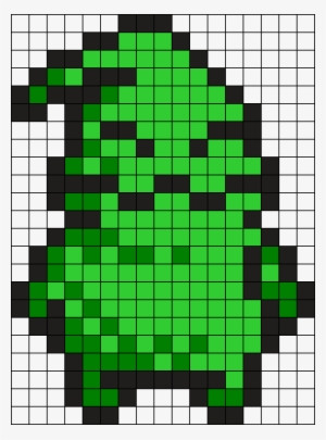 Oogie Boogie Perler Bead Pattern / Bead Sprite - Oogie Boogie Pixel Art