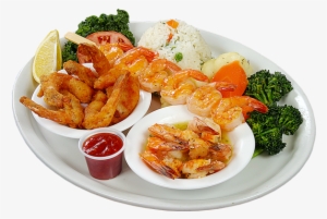 Shrimp Trio - Shrimps Dish Png