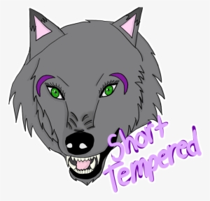 Angry Wolf - Cartoon