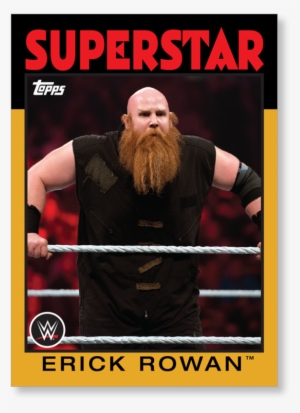 Erick Rowan - 2016 Topps Wwe Heritage Wrestling Hobby Box