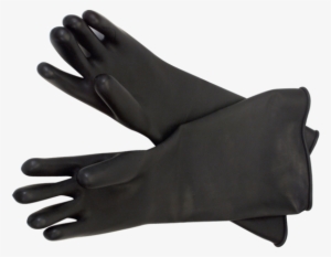 Picture Of Pair Rubber Gloves For Blast Cabinet - Rubber Glove