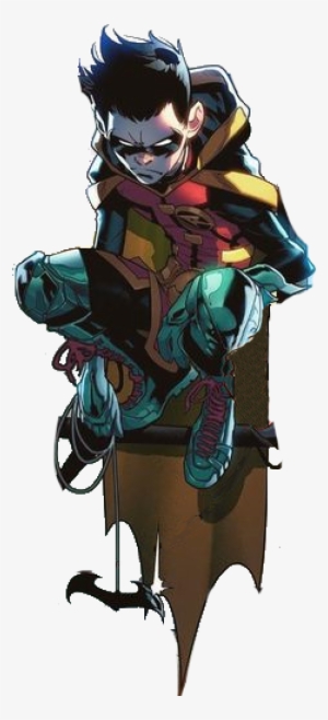 Damian Wayne Render - Super Sons Jorge Jimenez Covers
