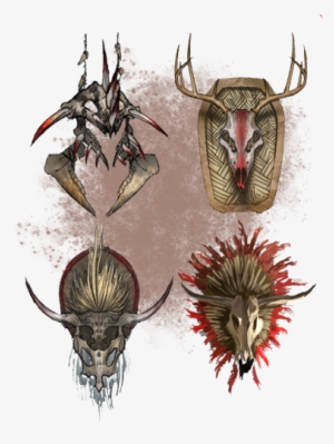 Skull Decorations - Elder Scrolls Faction Symbols