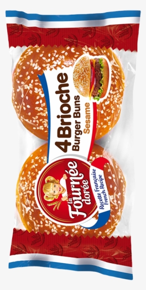 Brioche Burger Buns Sesame - Hamburger