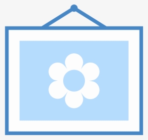 This Icon Represents Home Decorations - Circle