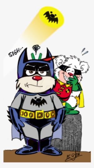 Dynamic Duo Batman And Robin Clipart - Cartoon