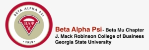 Beta Alpha Psi Transparent Logo