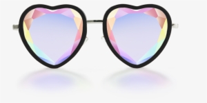 All We Need Is Love And Heart Shaped Crystal Glasses - H0les Prism Eyewear