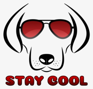 Stay Cool,dog,puppy,cool,logo Shades,free Illustrations,free - Dog