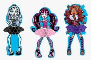 Monster High Honeycomb Decorations - Monster High Decorations