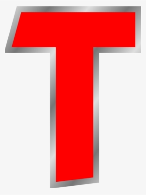 Download - Red Letter T Png