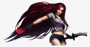 Red Card Katarina Render