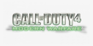 Clearlogo Clearlogo Ribbon - Call Of Duty 4 Png